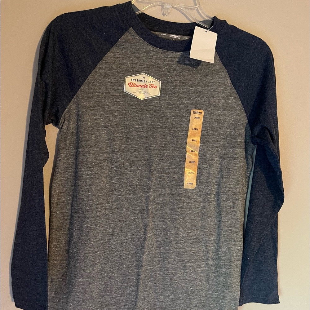 Urban Pipeline Boys Long Sleeve Shirt boys size large